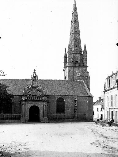 Clocher et partie latérale