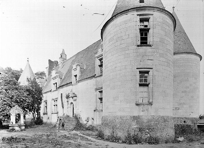 Façade, cour d'honneur