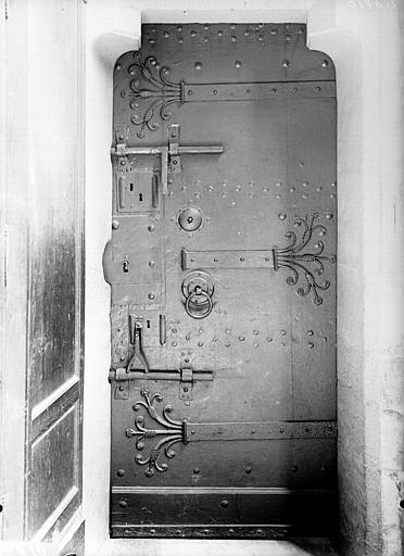 Sacristie du Chapitre, porte