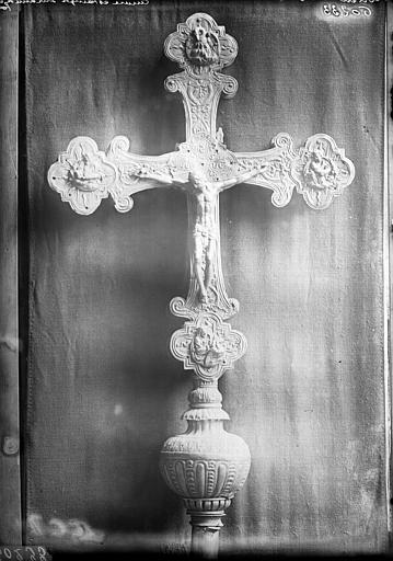 Croix processionnelle, face