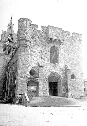 Façade ouest et clocher