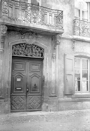 Porte, balcon