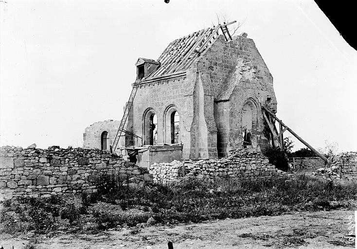 Ensemble sud-est, ruines