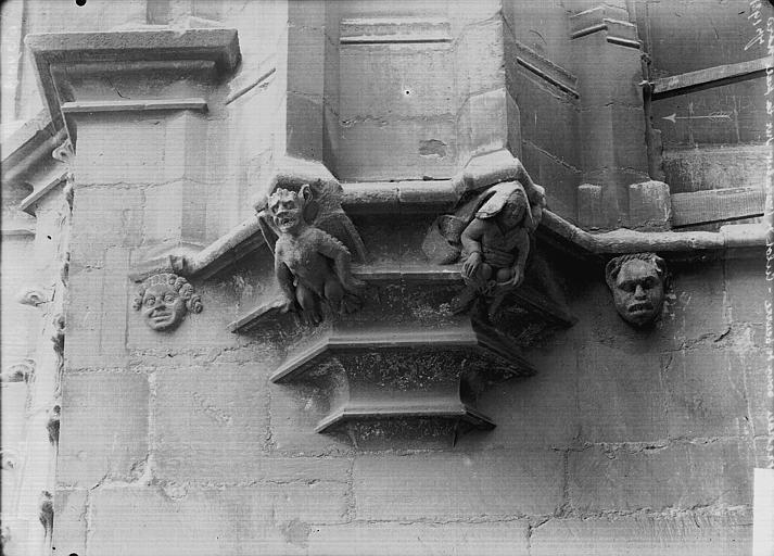 Tour de Beurre, escalier nord, cul de lampe