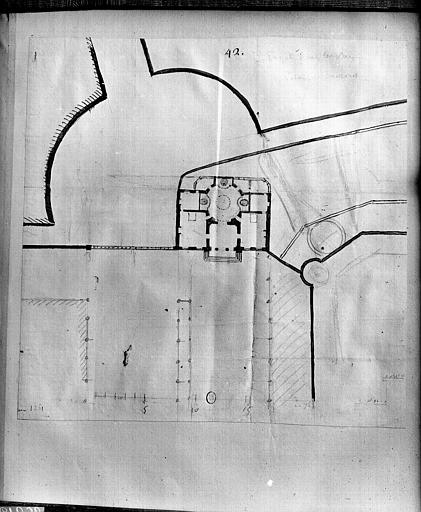 Pavillon des Bains, plan