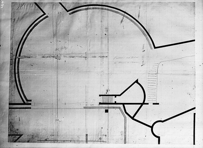 Pavillon des Bains, plan