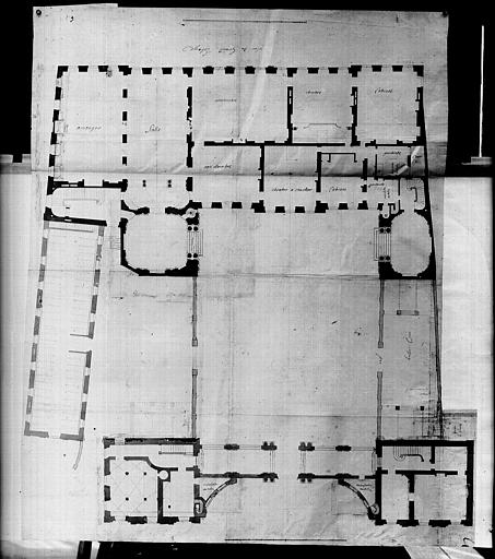 Plan du grand étage