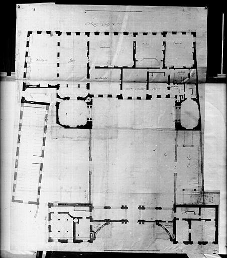 Plan du grand étage