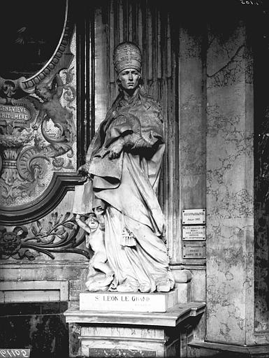 Statue, saint Grégoire