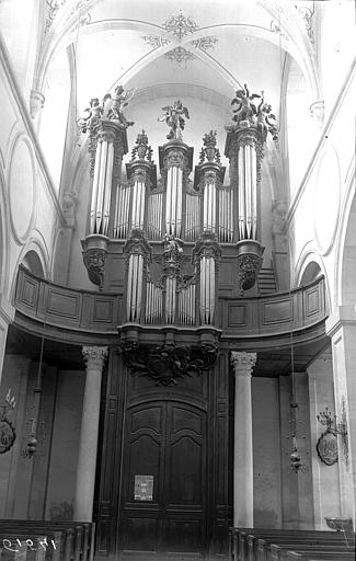 Eglise, buffet des orgues