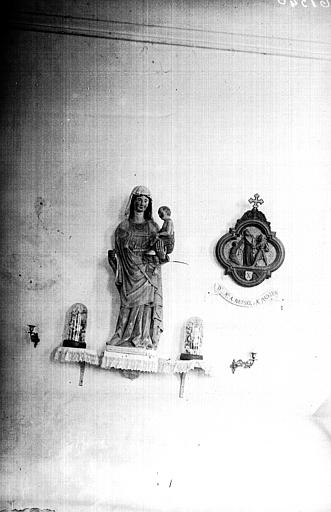 Statue, la Vierge et l'Enfant