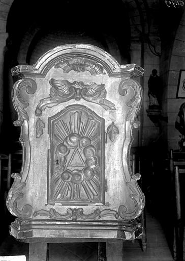 Tabernacle de l'ancien autel, bois