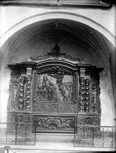 Retable en bois - © Ministère de la Culture (France), Médiathèque du patrimoine et de la photographie, diffusion RMN-GP