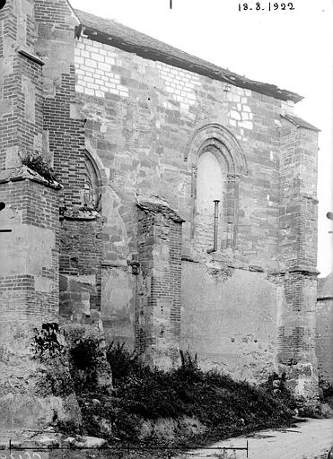 Bras nord du transept, pris de l'abside