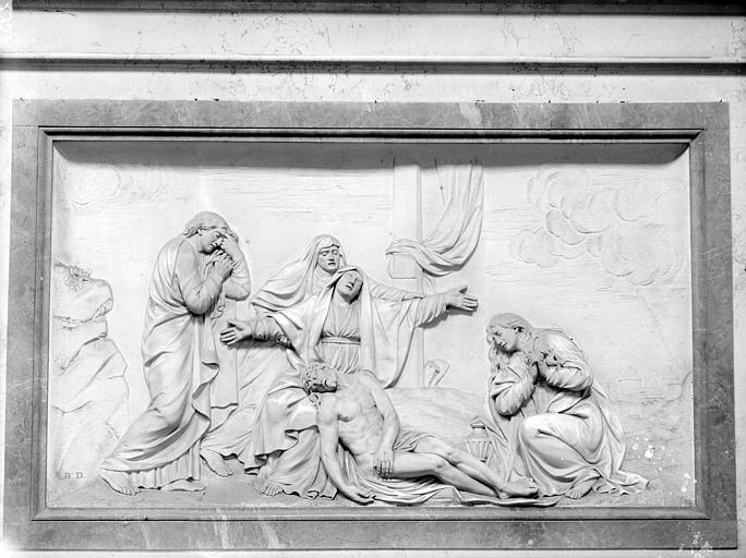 Bas-relief du choeur : Condamnation de Nestorins