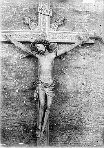 Crucifix, bois