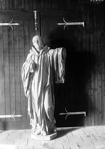 Statue de saint, bois