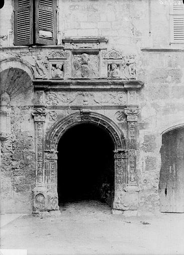 Porte Renaissance, détail