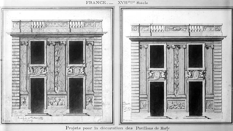 Projets de décoration des pavillons