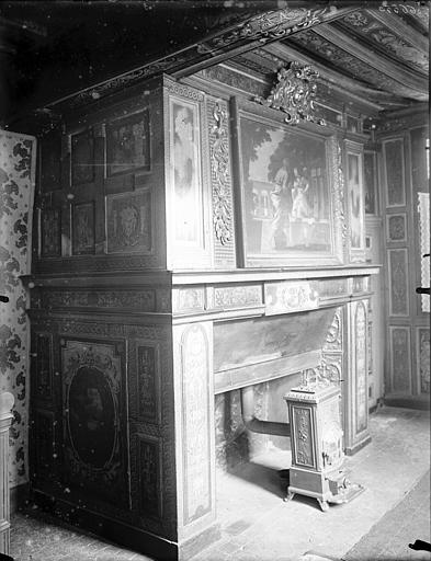 Chambre dite d'Henri IV, cheminée