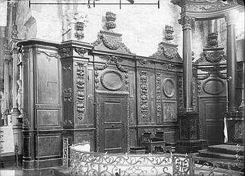 Boiseries du choeur, côté nord
