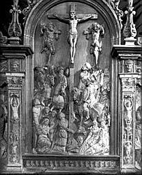 Retable, panneau, Crucifixion