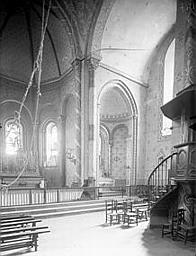 Choeur et bras sud du transept