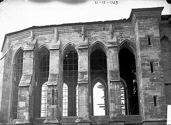 Chapelle, façade nord, après restauration