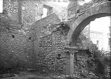 Ancien trésor, angle nord-ouest