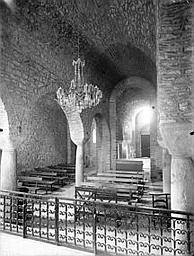 Eglise, nef, vue du choeur