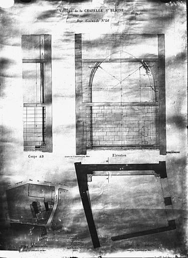 Chapelle saint-Blaise, vestiges