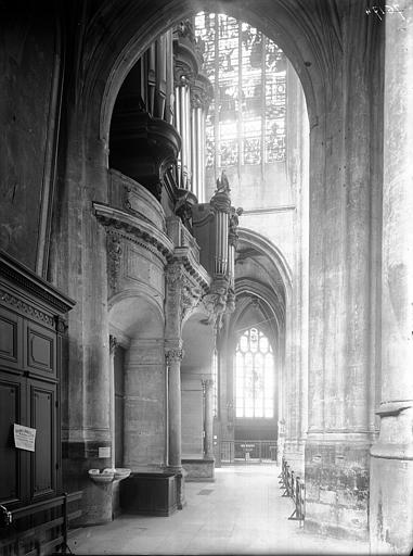 Portail, revers et buffet d'orgue