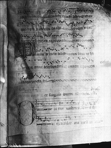 Manuscrit, feuille