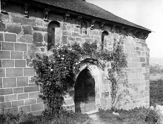 Chapelle sud, façade