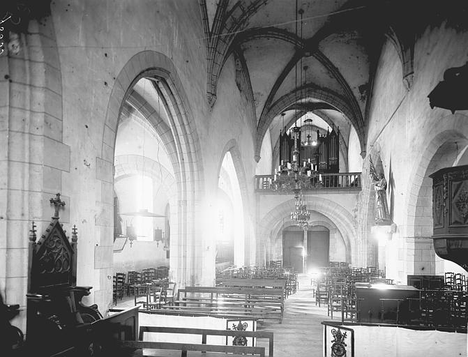 Nef vue du choeur