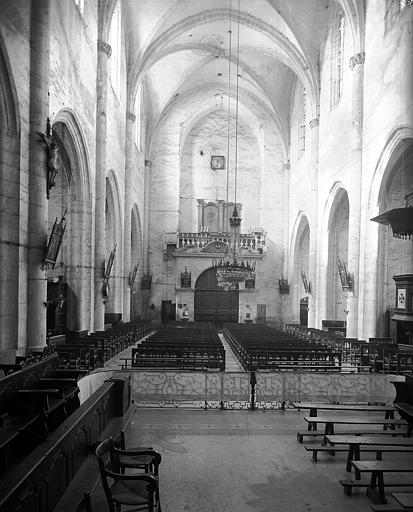 Nef vue du choeur