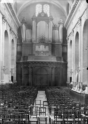 Buffet d'orgue. Buffet d'orgue : Vue d'ensemble prise de la nef