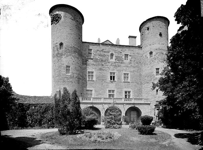 Façade sur jardin