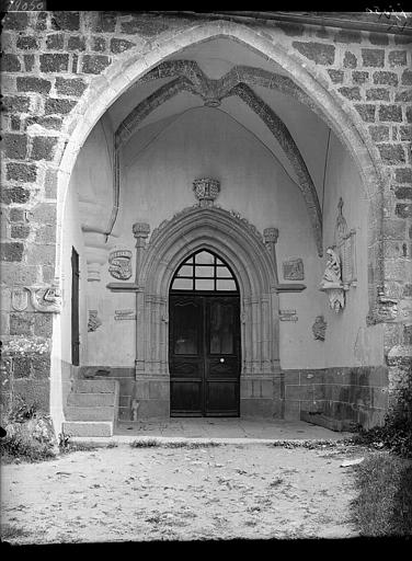 Porche de la façade sud