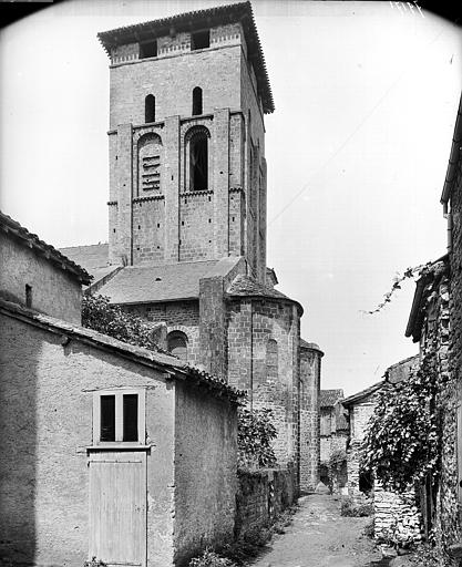 Clocher et abside, côté sud