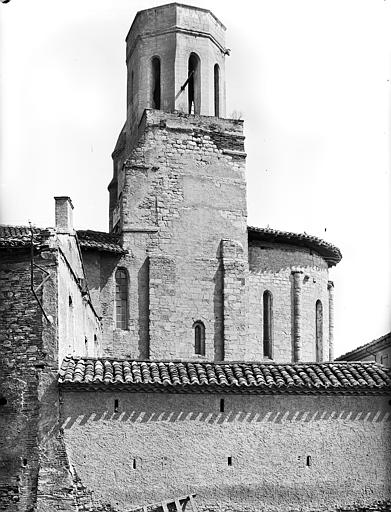 Façade sud : Clocher et abside