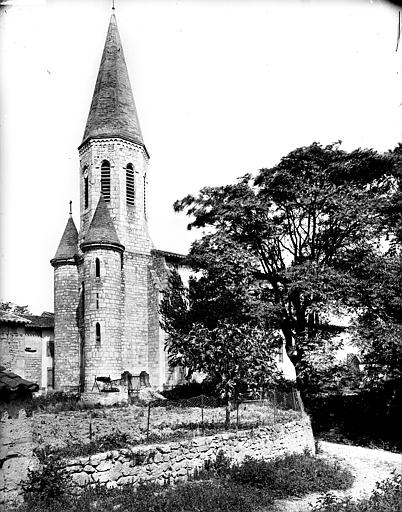 Clocher, côté sud-ouest