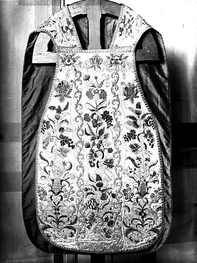 Chasuble en satin de Chine