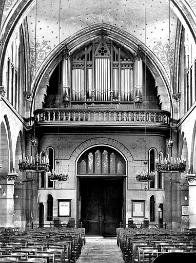 Tribune et buffet d'orgue