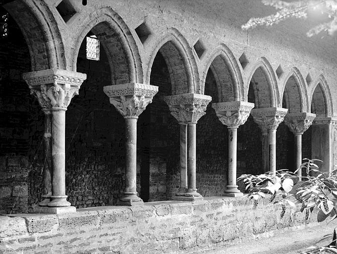 Cloître, travées