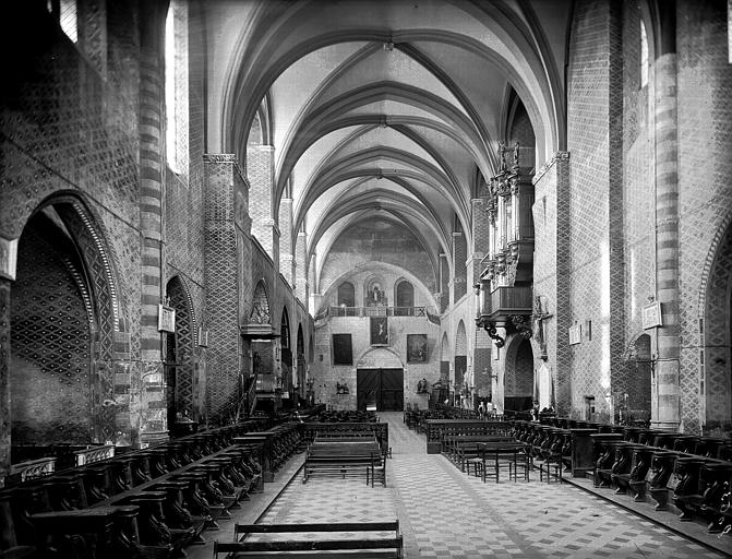 Nef vue du choeur