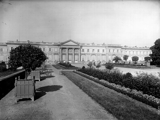 Façade sur le parc