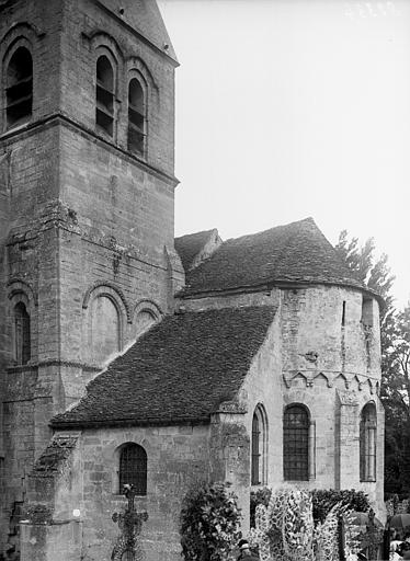 Abside et clocher côté sud