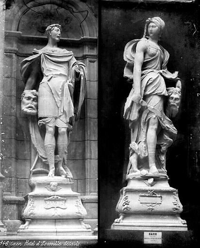 Statue de David et de Judith, moulage