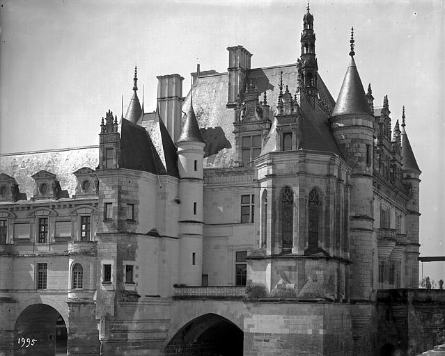 Château de Bohier et chapelle, côté nord-est